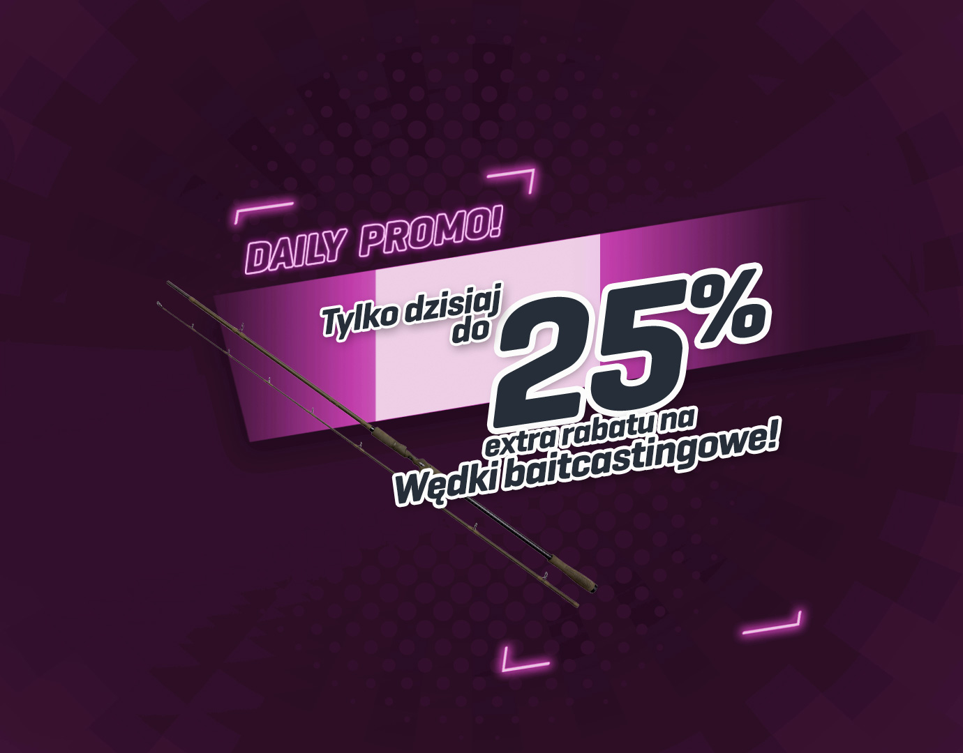 Subbanner: Tot 25% Baitcaster hengels (Groen)