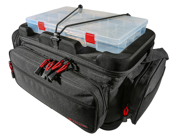 Ultimate Hardtop Tactic Lure Bag (Incl. 5 Tackleboxen + Pouch!) - Large