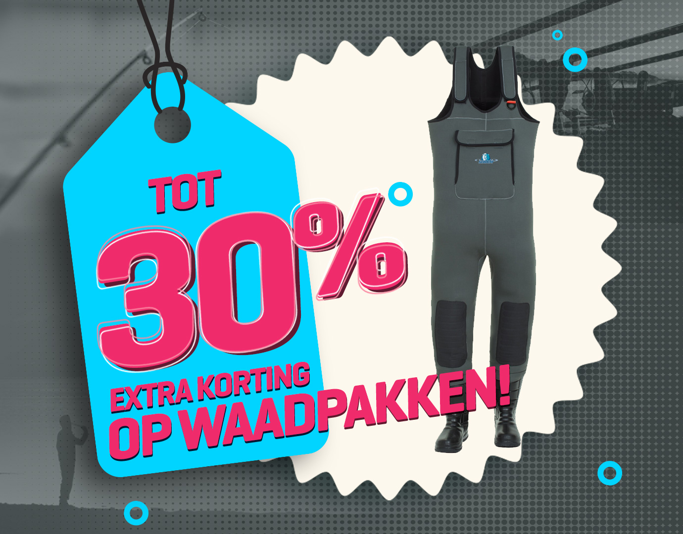 Subbanner: Tot 30% Waadpakken (actieperioden 2025)