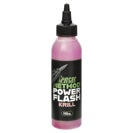Sensas Power Flash Krill 115ml Method Liquid