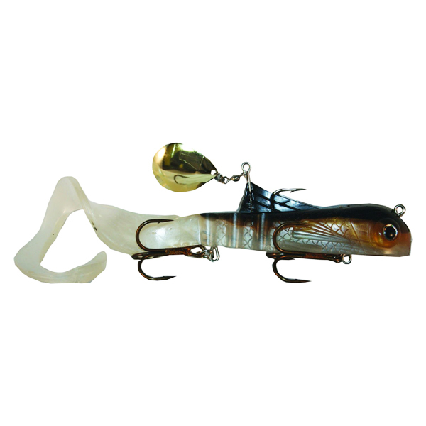 Musky Innovations Regular Heli Dawg 22.5cm (225g) - Natural Sucker