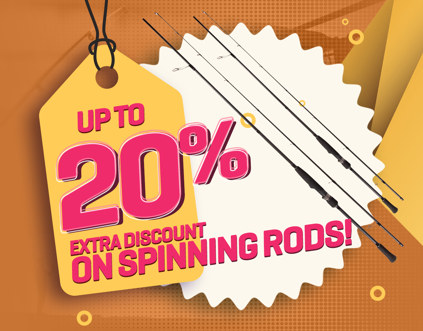 Subbanner: Tot 20% Spinhengels (actieperioden 2025)