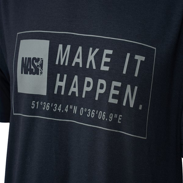 Nash Make It Happen Coordinates Camiseta Negra