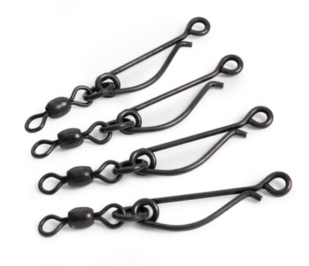 Black Cat Pellet Pro Mega Meerval Lead Clips (4 Stuks)