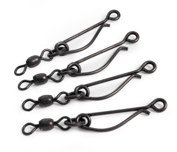 Black Cat Pellet Pro Mega Meerval Lead Clips (4 Stuks)