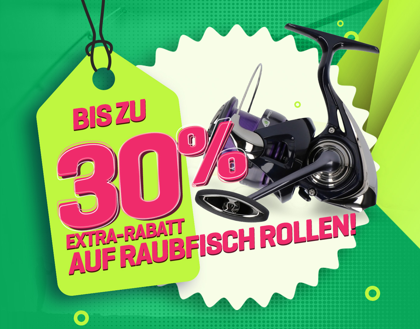 Subbanner: Tot 30% Roofvismolens (actieperioden 2025)