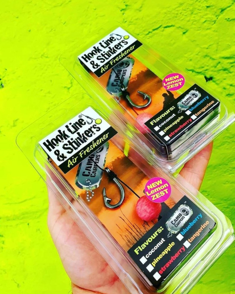 Camo Carpers Hook Line e Deodoranti - Camo Carpers Hook Line and Stinkers Air Fresheners Lemon Zest