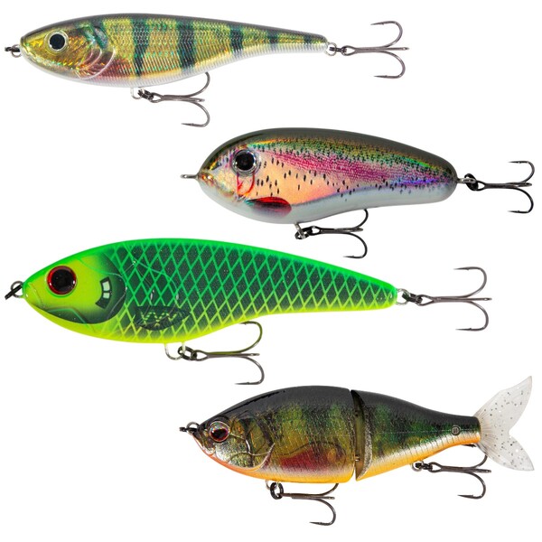 Ultimate Jerkbait Selection (4pcs)