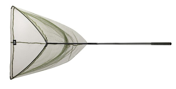 Daiwa Emblem Carp Net Rubber Coated 2.8m (2-Delig)