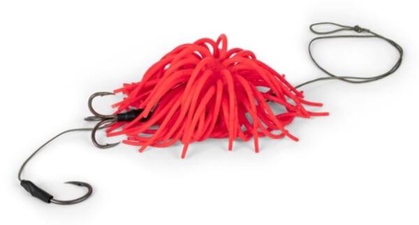 Black Cat Real Worm Teaser (120g) - Red