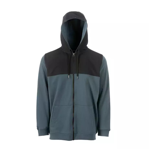 Grundéns Daggerboard Full Zip DWR Waterafstotende Hoodie Dark Slate + Gratis Pet
