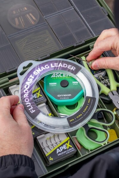 Ridgemonkey Fluorocast Snag Leader Clear 100m
