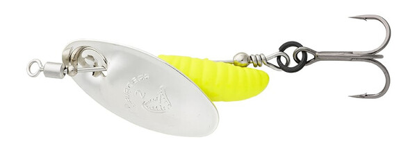 Savage Gear Grub Spinner #2 (5.8g) - Silver Yellow