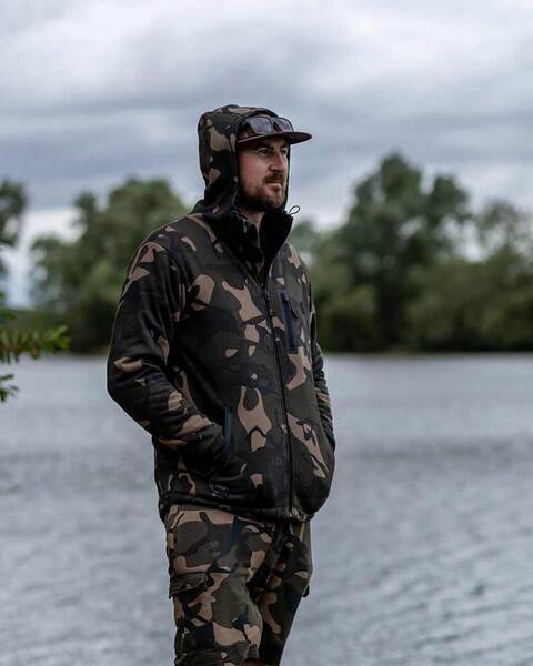 Fox Camo Full Zip Prem Sherpa 310 Hoodie