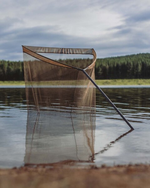 Korda Spring Bow Karpfenkescher 5ft + 2ft/5ft 42''/107cm (3-teiliger Stiel)