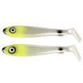 Svartzonker McRubber Junior Shad 17cm (2 piezas) - C25 Lemon Head