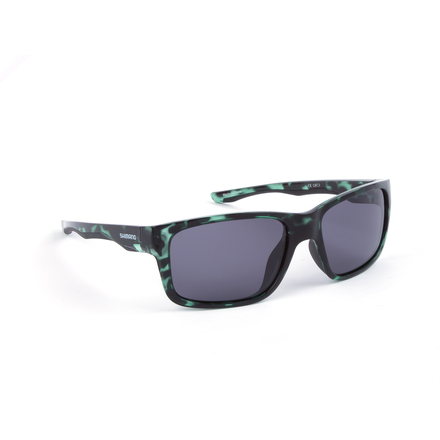 Shimano Zonnebril Gepolariseerd Lock Comfort Green Tortoiseshell & Dark Grey