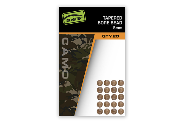 Fox Edges Tapered Bore Bead 5mm (20 Stuks)