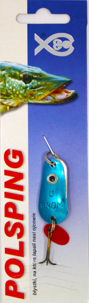 Polsping Gnom Click Nickel Blue 6cm (8g)