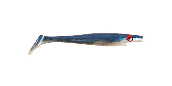 Strike Pro Pig Shad 23cm 90g - Blauw - Zilver