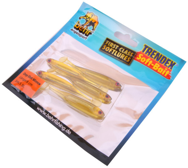 Trendex Drop-Shot Minnow (keuze uit 8 opties) - Kleur 1