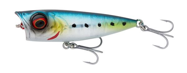 Savage Gear Micro Popper Oppervlakte Kunstaas 4.3cm (3g) - Sardine Holo