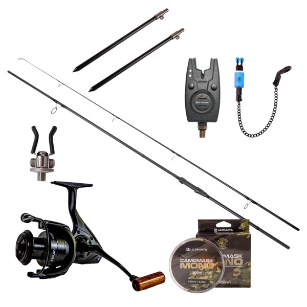 Ultimate Adventure Carp Stalker Complete One Rod Set (3lb)