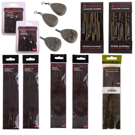 Ultimate Carp Leader And Rig Kit (26pcs)