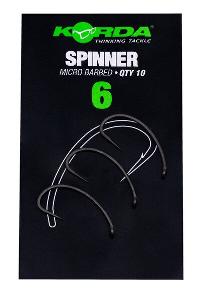 Haczyki Karpiowe Korda Spinner (10 sztuk)