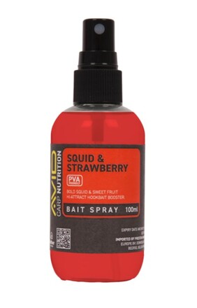 Avid Squid & Strawberry Spray para Cebo (100 ml)