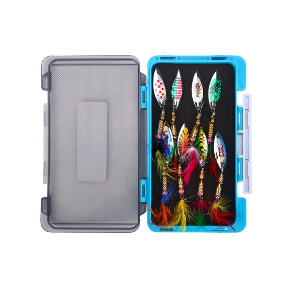 Fish4All Spinner Box Willow 7cm 4.3g (8 Stuks)