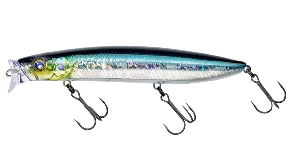 Jackall Hagre Minnow 120 F Topwater Lure 12cm (24g) - Shine Katana