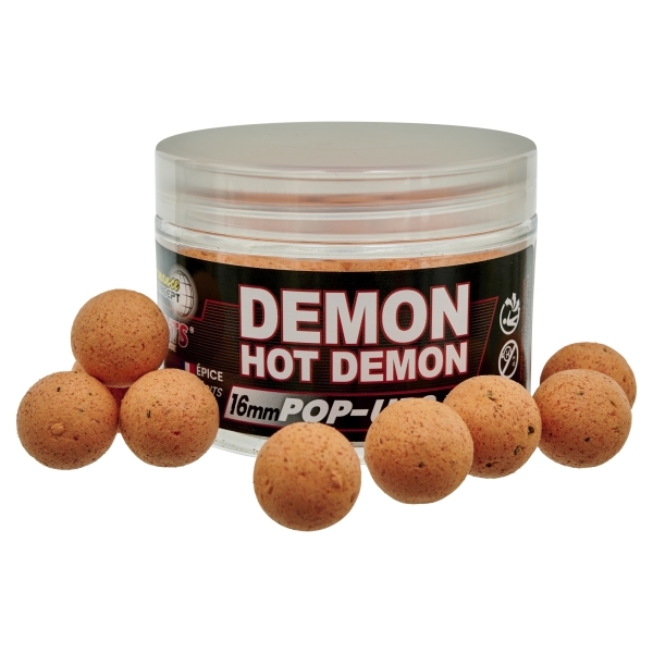 Starbaits PC Demon Hot Demon Pop-Ups (50g) - 16mm