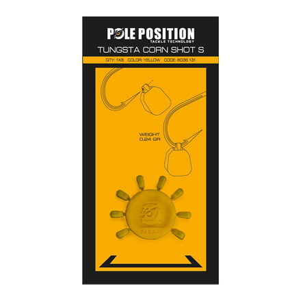 Pole Position Tungsta Corn Shot On The Hook (8pcs)