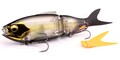LMAB KØFI Real Vibe 180 Swimbait 18cm (53g) (Incl. Extra Staart) - Phantom