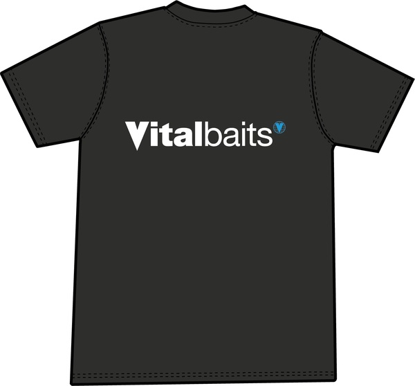 Vital Baits T-Shirt Blue