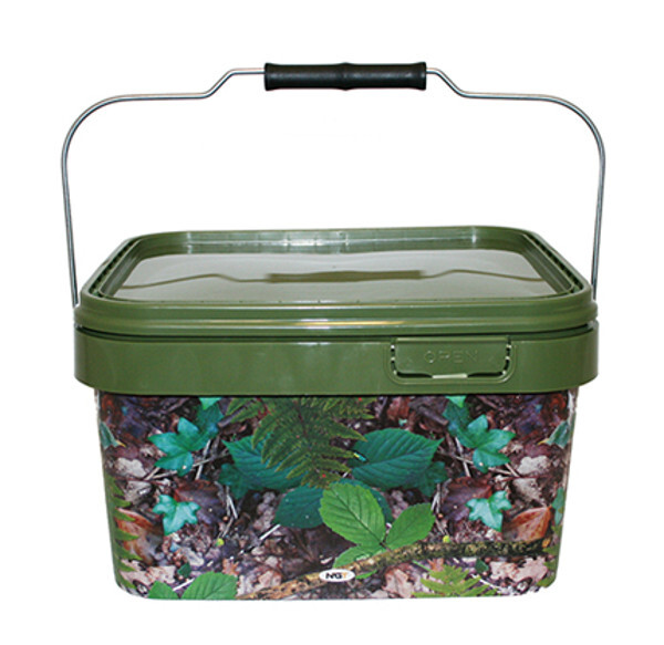 NGT Baiting Set inkl. Ködernadel, Eimer, Glug Becher, Dry Bag und Bait Crusher