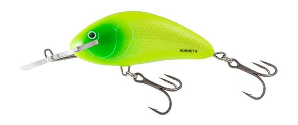 Salmo Hornet 9cm Floating Plug - Neon