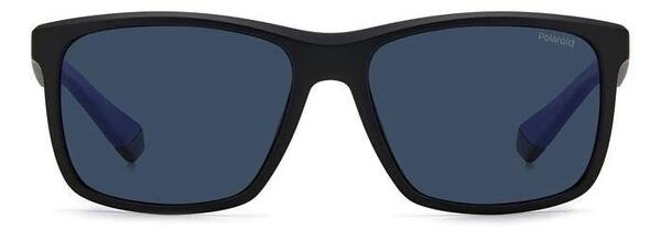 Polaroid PLD 7043/S Vis Zonnebril - Zwart/Blauw-Blauw