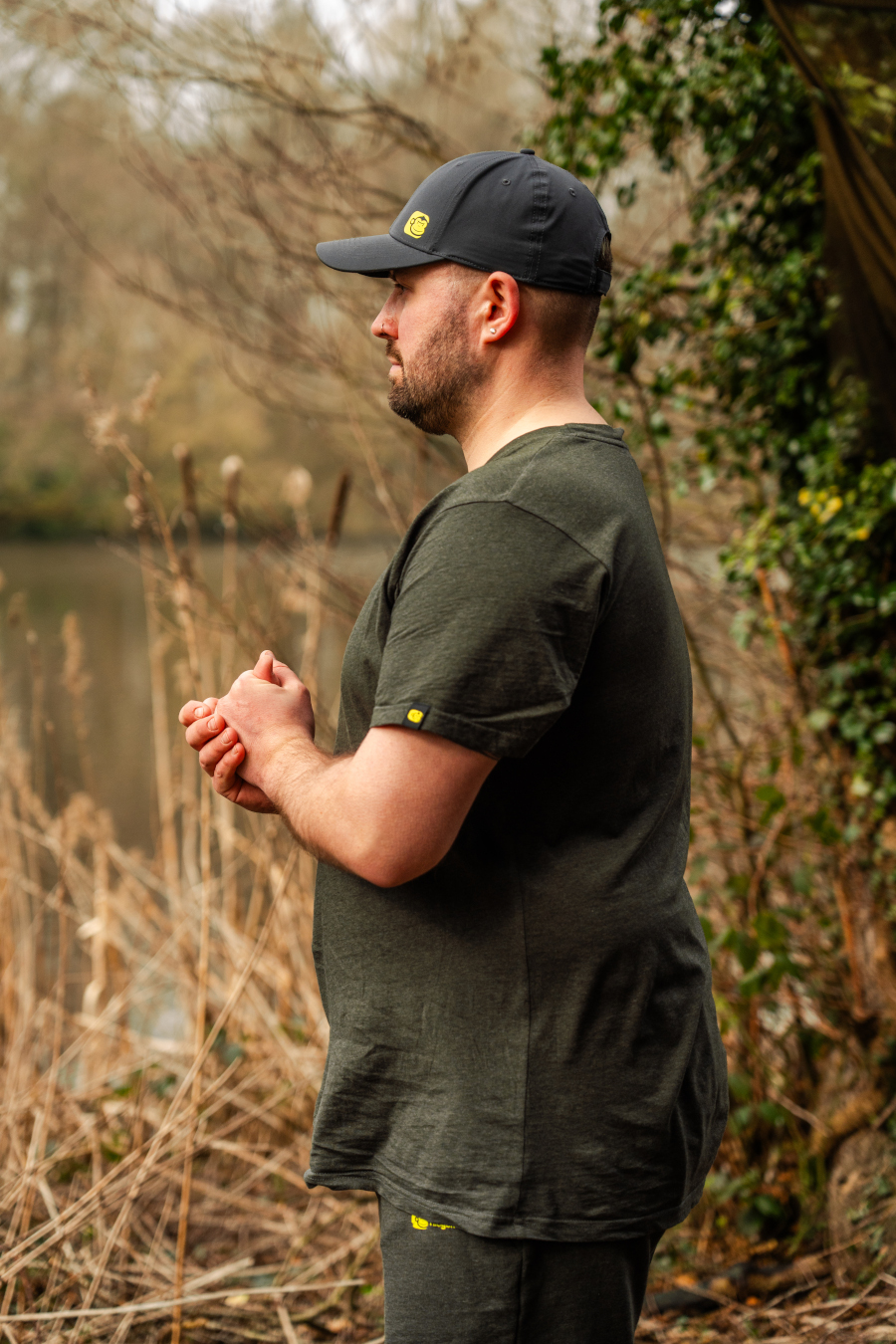 RidgeMonkey SportFlex Baseball Cap - Berretto Unisex In Cotone, Visiera Piatta, Regolabile, Antiriflesso