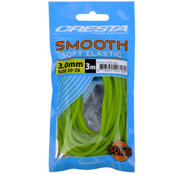 Cresta Smooth Soft Elastic - Fluo Green