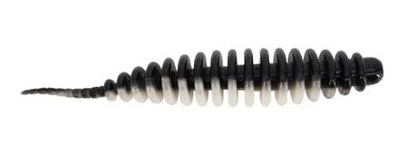 Spro Trout Master Worm Softbait Black and White 6.5cm (8 pcs)