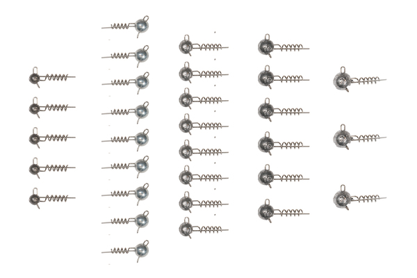 Ultimate Screw Lead Jighead Box (5-20g) (33pcs)