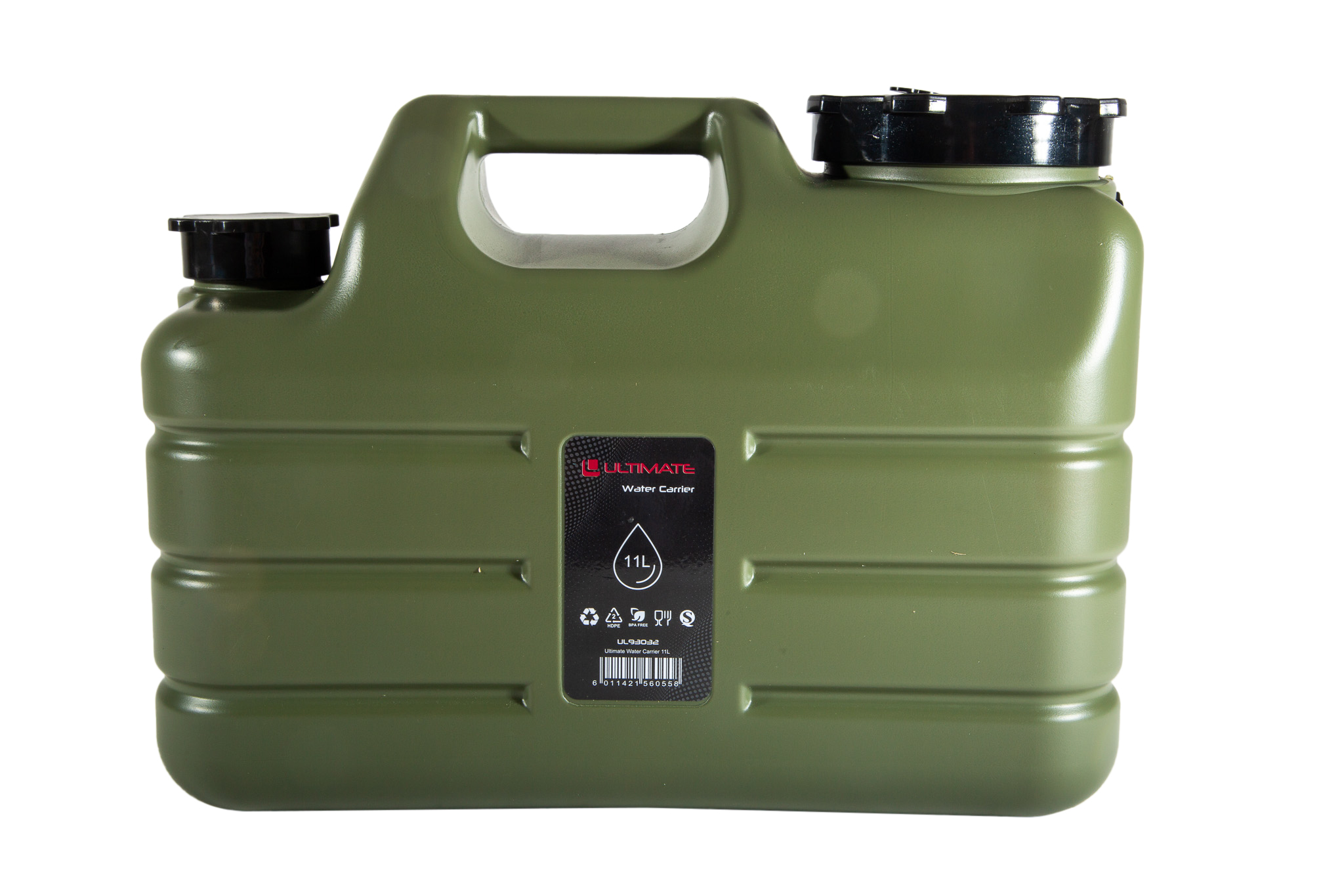 10L camping waterjerrycan, watertank met kraan, camping drinkwaterjerrycan, voedselveilige jerrycan, water, grote capaciteit, ruimte, groene auto watertank voor wandelen