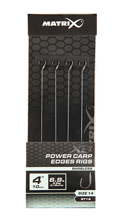 Matrix X3 Power Carp Edge Rigs 10cm (8pcs)