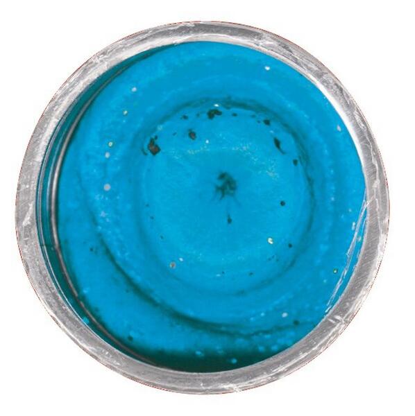 Berkley PowerBait® Glitter Troutbait 50g - Neon Blue Glitter