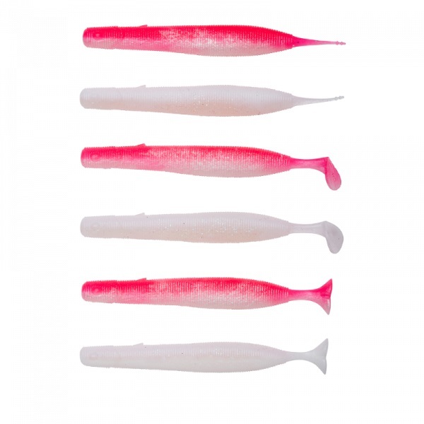 Savage Gear Gravity Stick Mini Kit Shad 12cm (6+6 stuks) - Highvis Mix