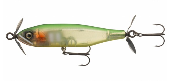 Daiwa Steez Prop 85F Surface Lure 8.5cm (12.7g) - Clear Lemon