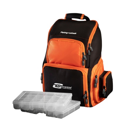 Cinnetic Fishing Rucksack (Incl. 2 Tackleboxen)