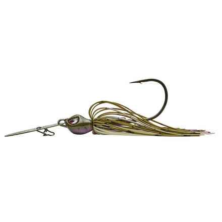 Spro Cover Jumper Green Pumpkin Bladed Jig (14g)